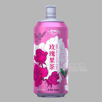 瑞麗江玫瑰果茶調(diào)味果汁飲料瓶裝招商500ml