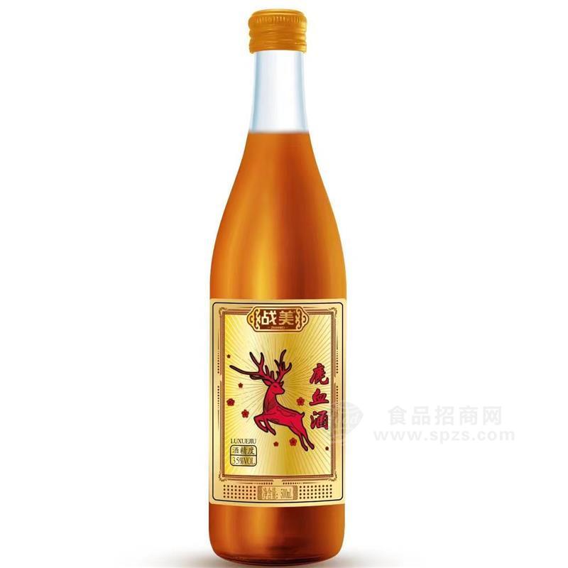 戰(zhàn)美鹿血酒500ml35度