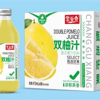 910毫升玻璃瓶双柚汁常谷香