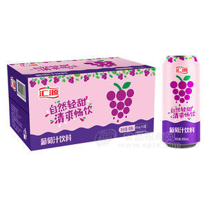 汇源乐享系列葡萄汁饮料490ml