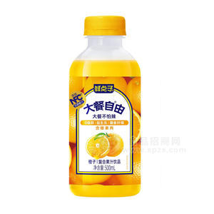 鮮點子大餐自由橙子復合果汁飲品果汁飲料500ml