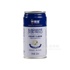 椰娃发酵椰奶饮品椰汁罐装180ml