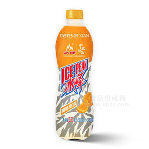 冰峰橙味汽水中式飲品瓶裝招商550ml