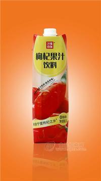 1L利乐包枸杞果汁饮料