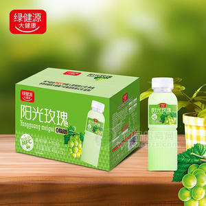 綠健源大健康陽(yáng)光玫瑰葡萄果汁飲品果汁飲料480gx15瓶