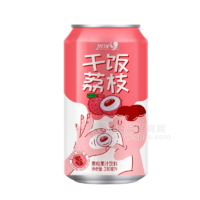 優(yōu)洋干飯荔枝果肉果汁310ml 果肉多多