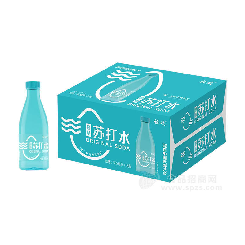 輕歡原味蘇打水飲料365mlx15瓶