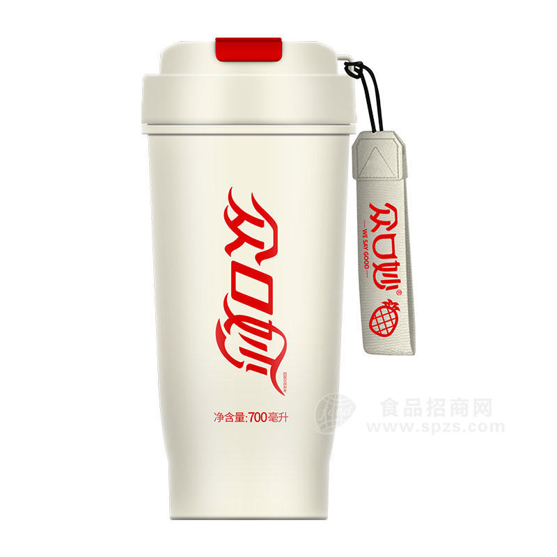 众口妙可乐杯菠萝复合果汁饮料瓶装招商700ml