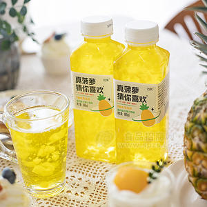 邁芙真菠蘿猜你喜歡果肉復合果汁飲料招商480ml