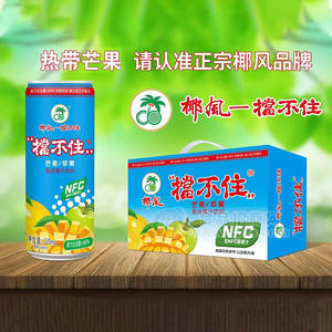 椰風(fēng)擋不住芒果蘋果復(fù)合果汁飲料320ml