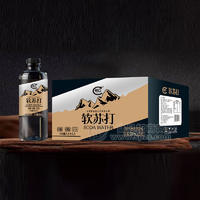 暢口無(wú)汽蘇打飲料水箱裝蘇打水招商590mL×20瓶