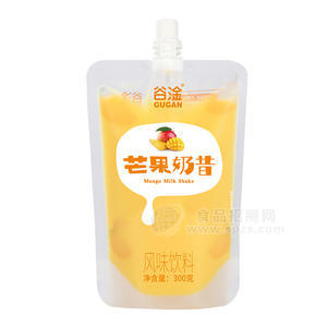 谷淦芒果奶昔风味饮品袋装招商300g