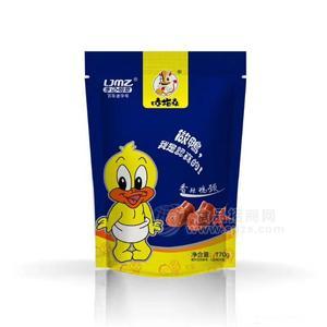 李記明章香辣鴨脖休閑麻辣肉食招商170g