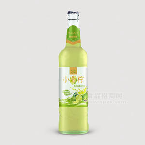 屹品天下小青檸青檸味果汁汽水玻璃瓶裝招商550ml