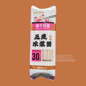 魯健五蔬濃漿面掛面袋裝招商750g