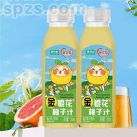 君乐冠田果儿金银花柚子汁复合果汁饮料330ml