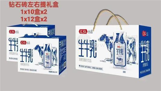 匯仁發(fā)酵生牛乳發(fā)酵型酸奶飲品雙提禮盒裝250ml