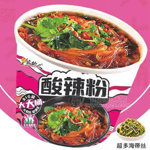 家乡人大大桶酸辣粉方便食品招商