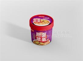 朔航神州 粉面菜蛋酸辣味桶面方便食品