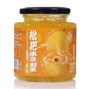 食尖津品枇杷雪梨果味果酱瓶装招商500g