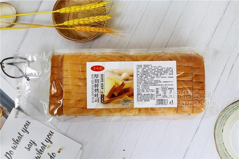贪吃堡厚切鲜烤吐司小米味