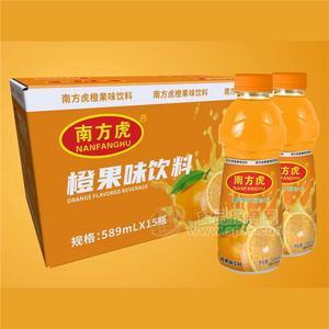 南方虎 橙果味飲料果味飲品 589ml×15瓶