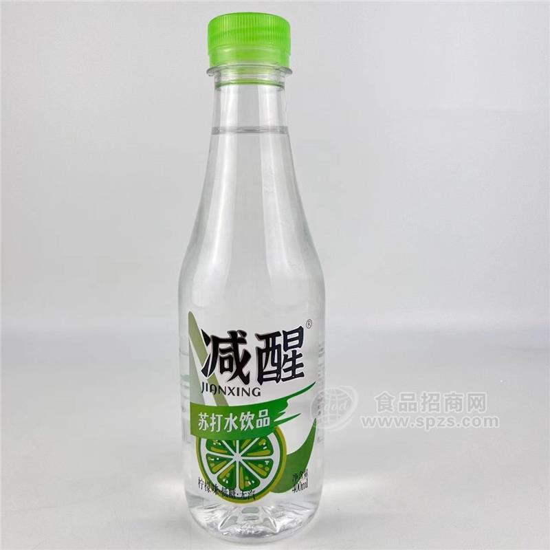 减醒无糖苏打水饮品柠檬味400ml