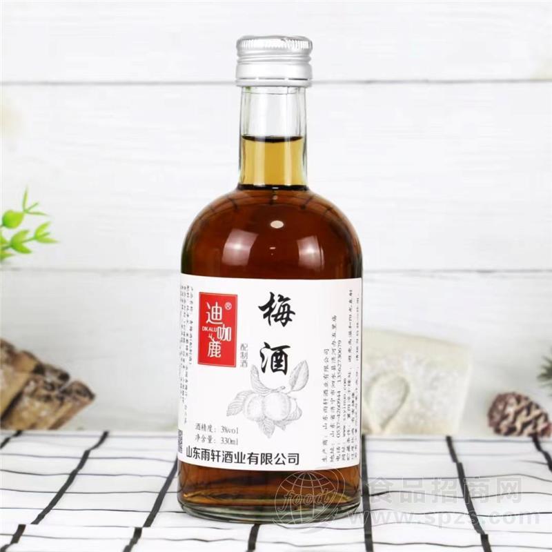 迪咖鹿梅酒配制酒