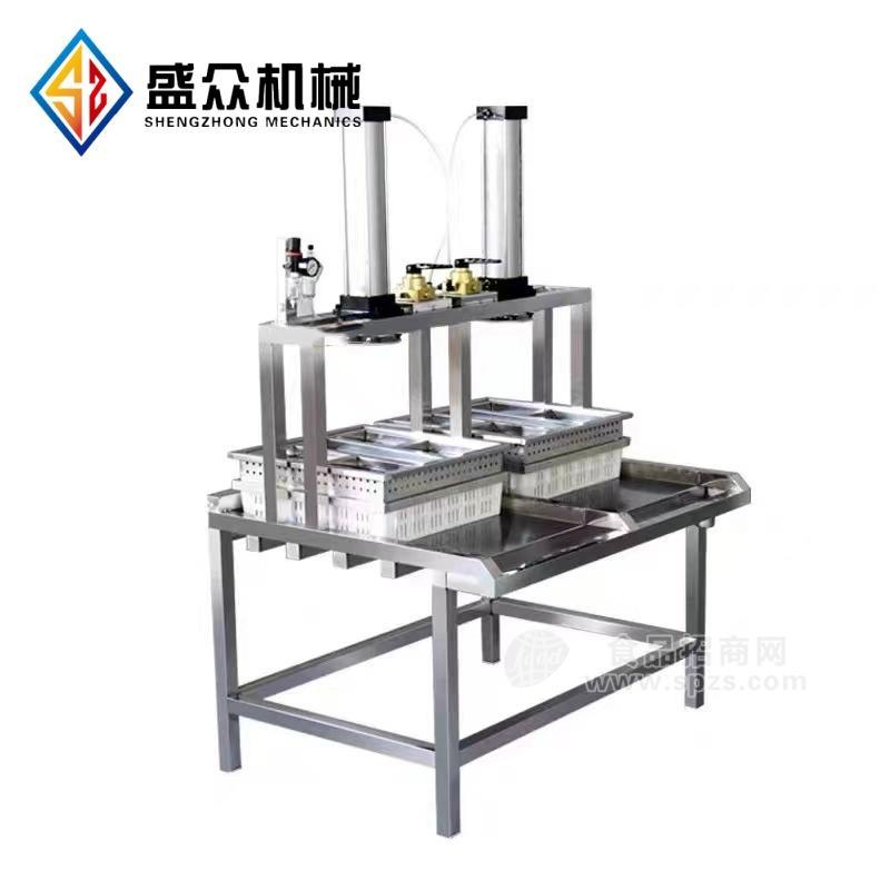 小型奶酪成型机 做奶豆腐压制设备 奶豆腐全套设备