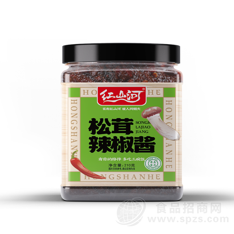 红山河松茸辣椒酱