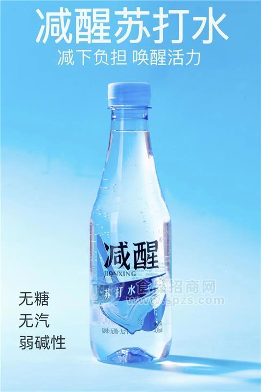 減醒無糖蘇打水飲品原味400ml