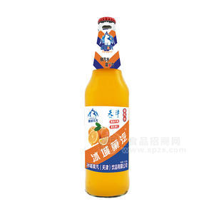 君養(yǎng)道冰城菓汽橙汁風(fēng)味瓶裝招商500ml.