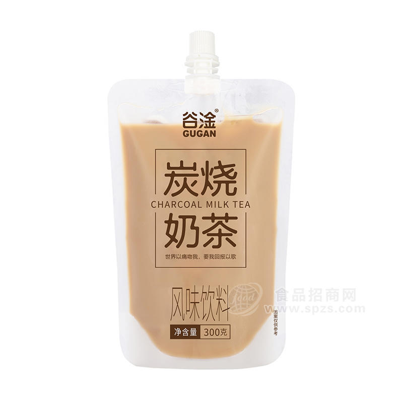 谷淦炭烧奶茶风味饮料袋装招商300g