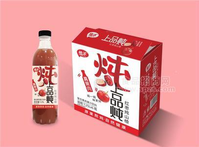 榜洋上品炖果汁1.25L红枣炖山楂大瓶果汁红枣山楂