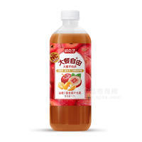 鮮點子大餐自由山楂復(fù)合果汁飲品瓶裝招商1.25L