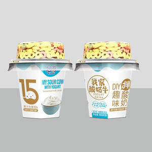 妙奇我家酸奶牛原味趣味拌酸奶杯装招商