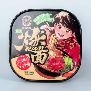 麦金香干拌面燃面宜宾风味方便面招商