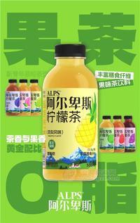 阿爾卑斯鳳梨風味檸檬茶果味茶飲料500ml