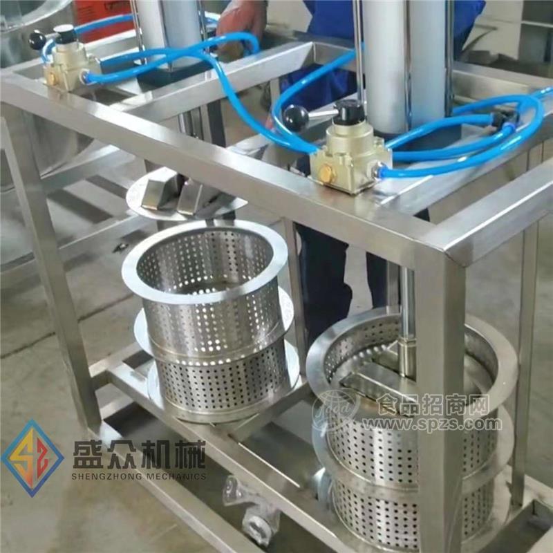 传统奶酪片成型机 马苏里拉奶酪拉伸、挤出、成型一体机