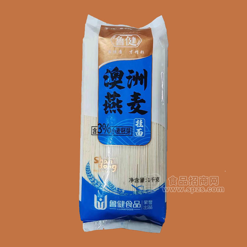 鲁健澳洲燕麦挂面袋装招商1kg