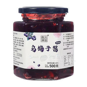 食尖津品烏梅子果味果醬瓶裝招商500g