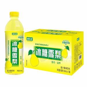 君乐冠冰糖雪梨梨汁果味饮料508ml