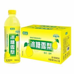 君樂(lè)冠冰糖雪梨梨汁果味飲料508ml