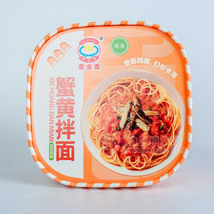 麦金香蟹黄拌面方便食品招商