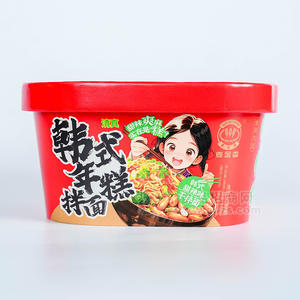 麦金香韩式年糕拌面方便面招商180g