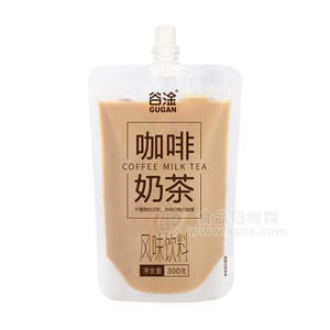 谷淦咖啡奶茶風(fēng)味飲料袋裝招商300g