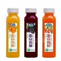 君乐冠每日系列沙棘桑葚枸杞复合果汁饮料318ml