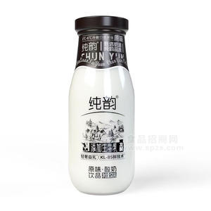 純韻原味酸奶飲品瓶裝招商320g