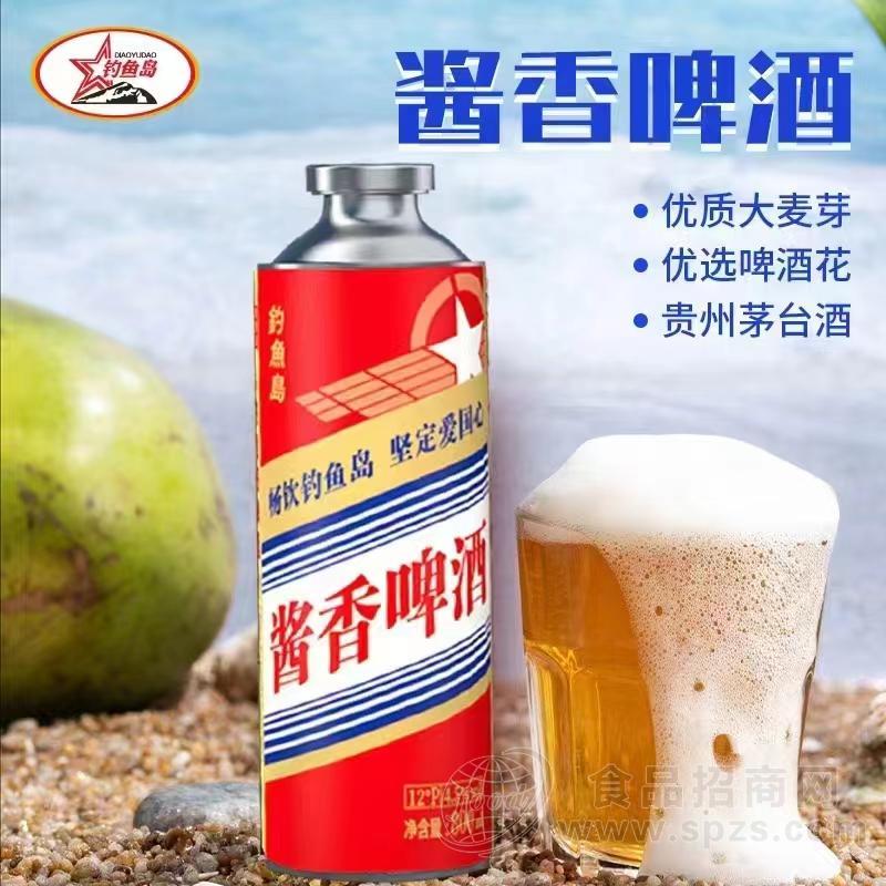 钓鱼岛酱香啤酒800ml原麦汁浓度12°