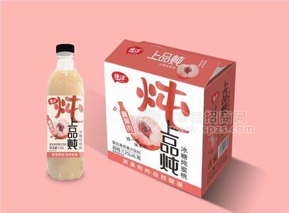 榜洋上品燉果汁1.25L冰糖燉蜜桃果肉果汁